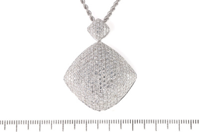 5.00ct Round Diamond Pendant - 2