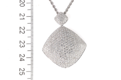 5.00ct Round Diamond Pendant - 3