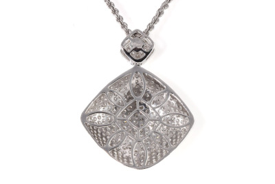 5.00ct Round Diamond Pendant - 5