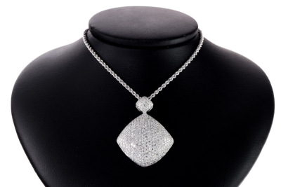 5.00ct Round Diamond Pendant - 7