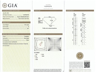 2.02ct Diamond Studs GIA E VS2-SI1 - 4