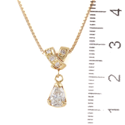 0.77ct Diamond Solitaire Pendant - 3