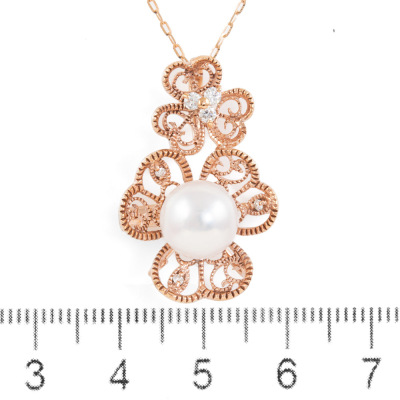 9.2mm Akoya Pearl Pendant/Brooch - 2