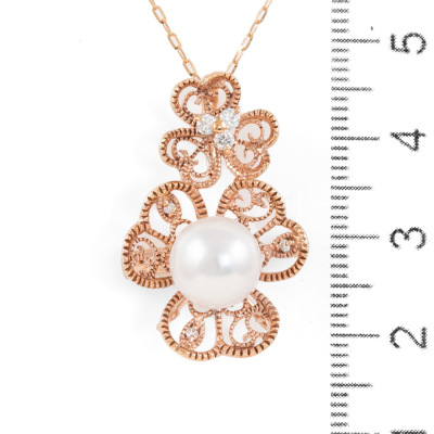 9.2mm Akoya Pearl Pendant/Brooch - 3