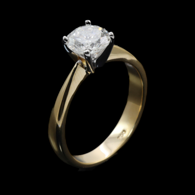 1.18ct Diamond Solitaire Ring GIA I VS2 - 5