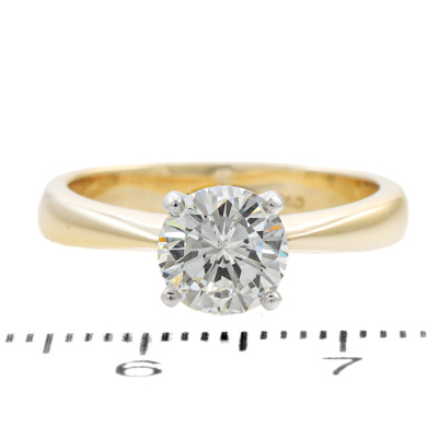 1.18ct Diamond Solitaire Ring GIA I VS2 - 7