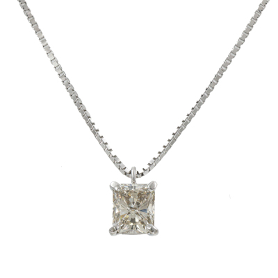 1.09ct Champange Diamond Pendant