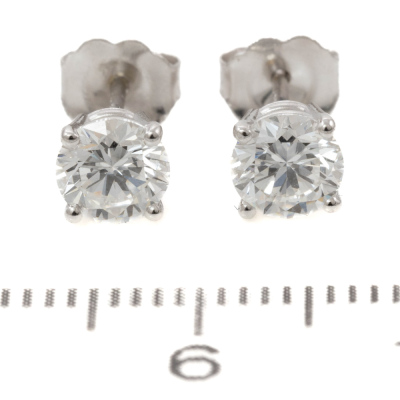 1.20ct Diamond Studs GIA D IF - 2