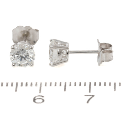 1.20ct Diamond Studs GIA D IF - 4