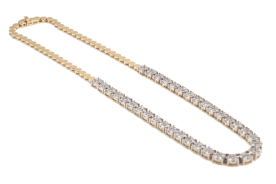 6.20ct Round Diamond Necklace - 7