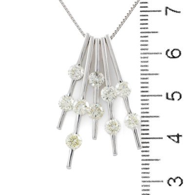 2.01ct Diamond Dress Pendant - 3