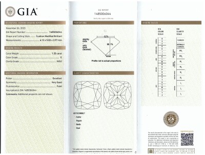 1.20ct Loose Diamond GIA E VVS2 - 2