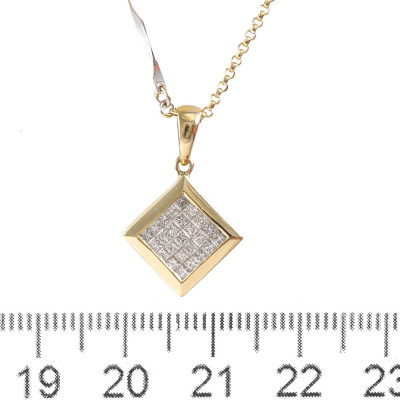 0.50ct Diamond Dress Pendant - 2