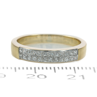 0.36ct Princess Cut Diamond Ring - 2