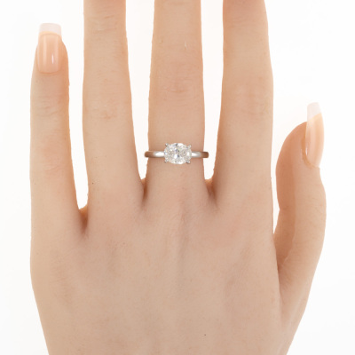 1.50ct Diamond Solitaire Ring GIA G SI2 - 8