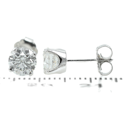 1.40ct Diamond Studs GIA D SI1 - 4