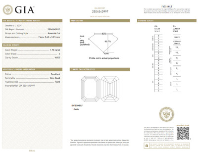 3.40ct Pair of Loose Diamond GIA J VVS - 3