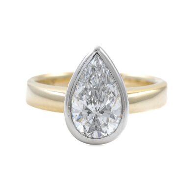 1.50ct Diamond Solitaire Ring GIA E VS2