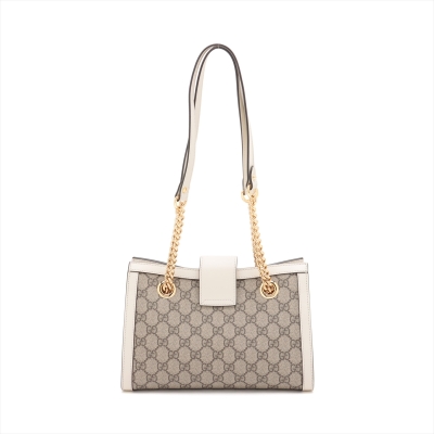 Gucci GG Supreme Padlock Shoulder Bag - 2