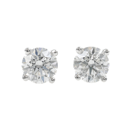 0.66ct Diamond Studs GIA D VVS1