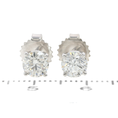 1.08ct Diamond Studs GIA G VVS1 - 2