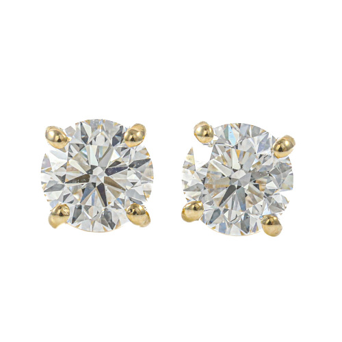 1.00ct Diamond Studs GIA D VS1