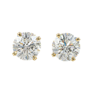 2.00ct Diamond Studs GIA E VS1