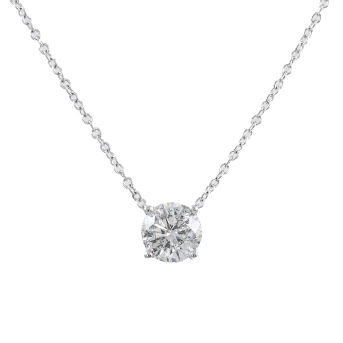 0.78ct Diamond Solitaire Pendant