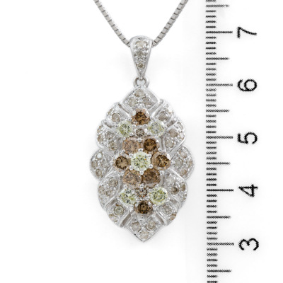 3.50ct Fancy Colour Diamond Pendant - 3