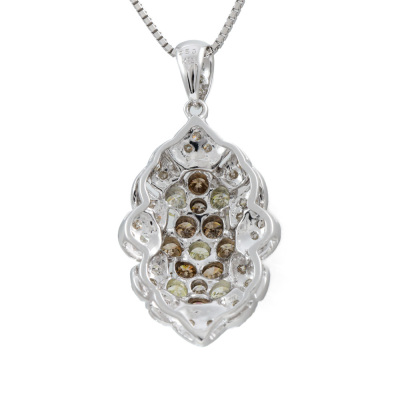 3.50ct Fancy Colour Diamond Pendant - 4