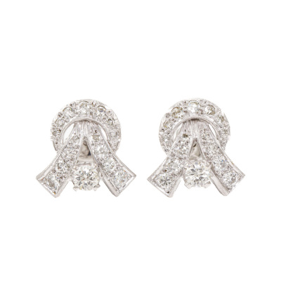 0.66ct Diamond Dress Earrings