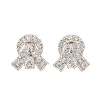 0.66ct Diamond Dress Earrings - 2