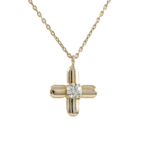 0.34ct Diamond Cross Pendant