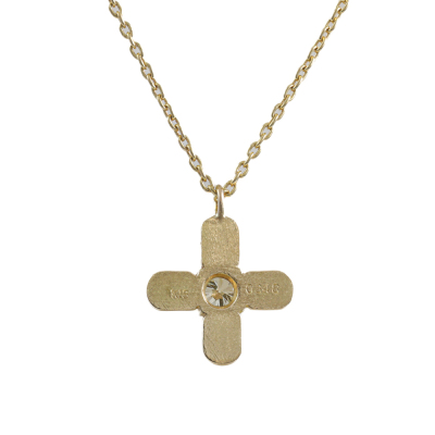 0.34ct Diamond Cross Pendant - 4