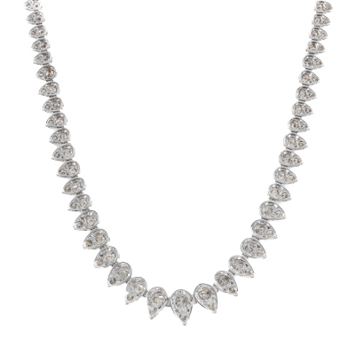 10.00ct Diamond Necklace - 6