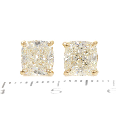 3.02ct Diamond Studs GIA J VS1 & J VS2 - 2