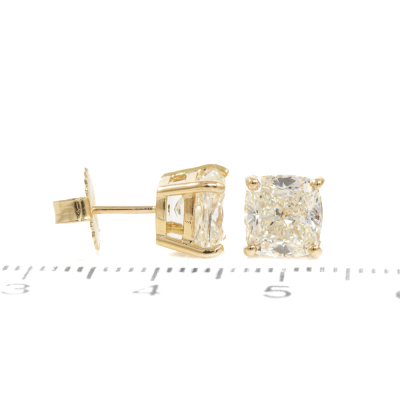 3.02ct Diamond Studs GIA J VS1 & J VS2 - 4