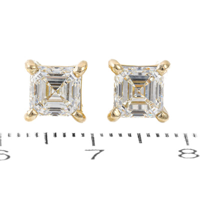 2.02ct Diamond Studs GIA H-I VVS1 - 2