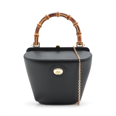 Gucci Marina Bamboo Handle Bucket Bag