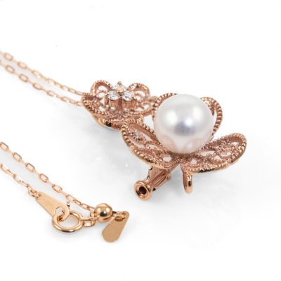 9.2mm Akoya Pearl Pendant/Brooch - 5