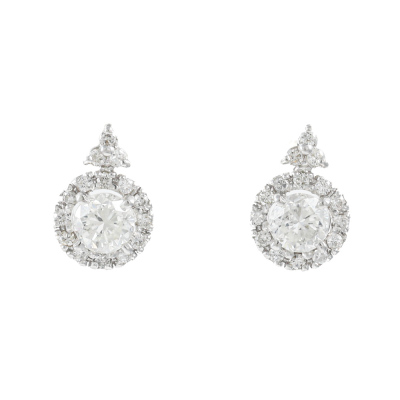 1.12ct Diamond Earrings