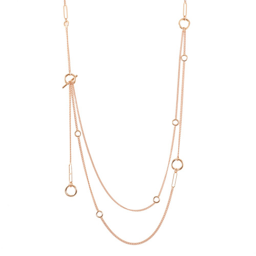 Hermes Echapee Long Necklace