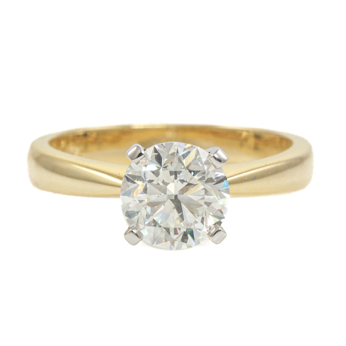 1.50ct Diamond Solitaire Ring GIA G VS2