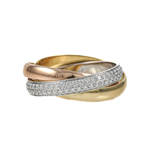 Cartier Trinity Diamond Ring