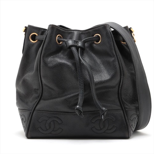 Chanel Vintage CC Bucket Bag