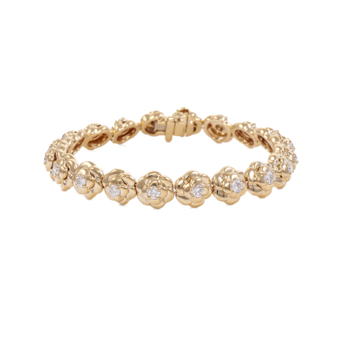 Chanel Camelia Diamond Bracelet