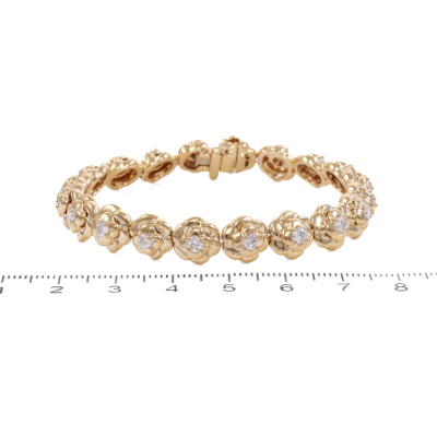 Chanel Camelia Diamond Bracelet - 2