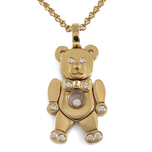 Chopard Happy Diamond Teddy Bear Pendant