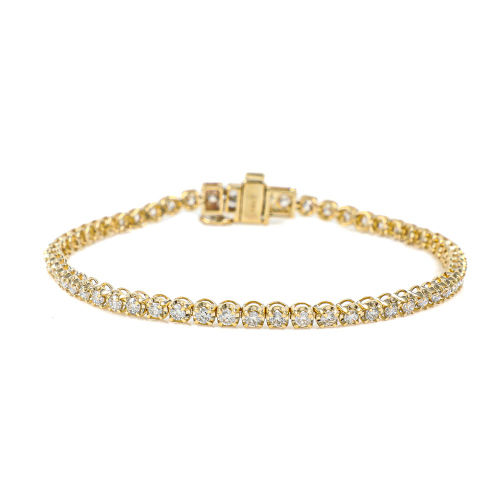 1.98ct Round Diamond Tennis Bracelet