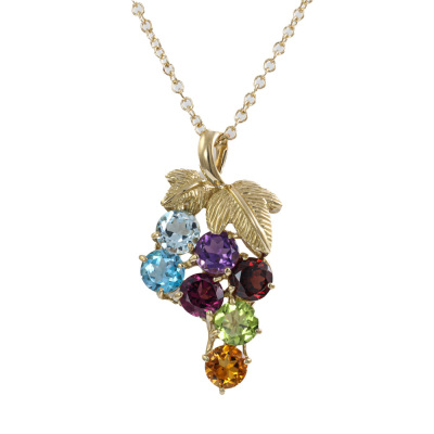 3.15ct Coloured Gemstone Pendant